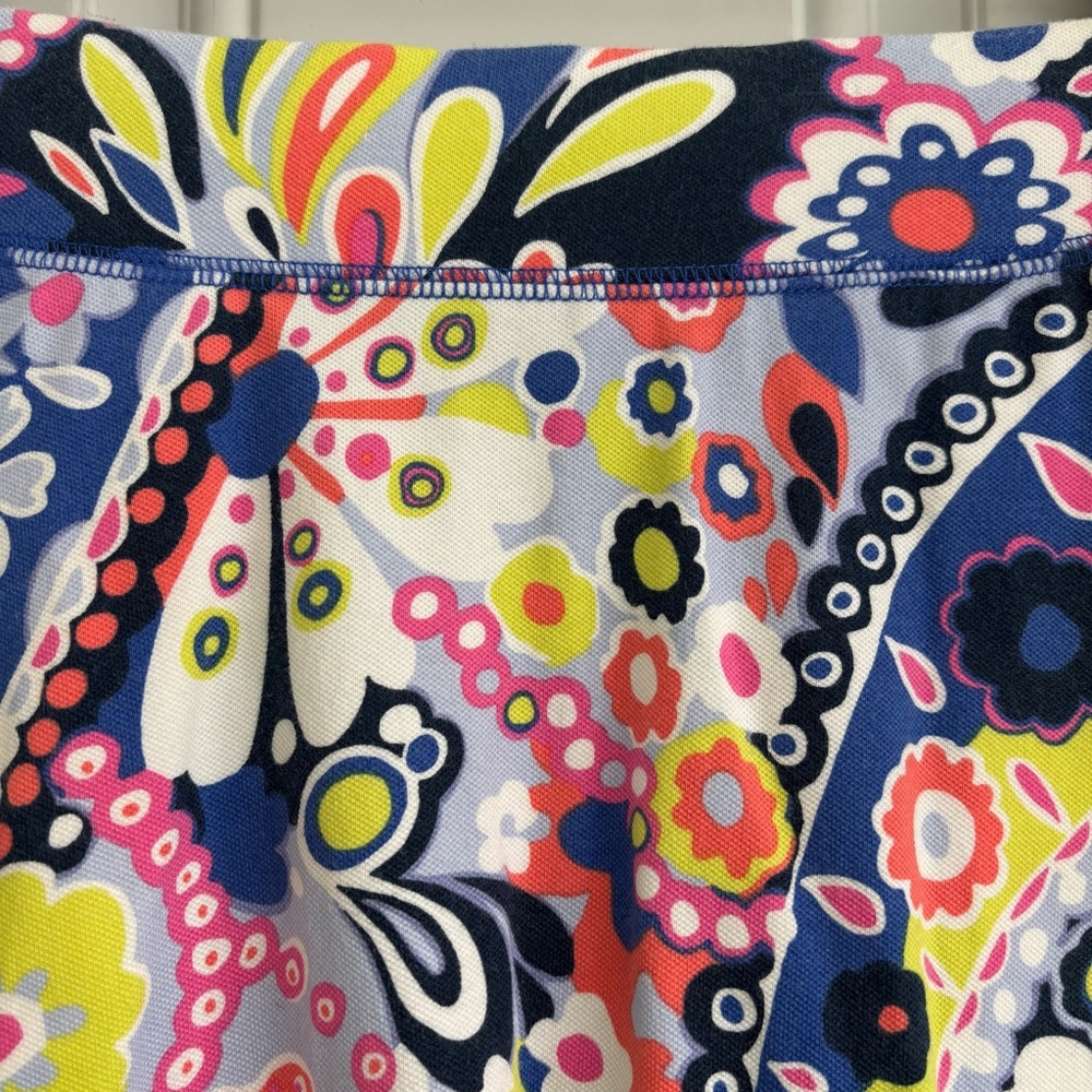 Talbots UPF Navy Floral Paisley Print Skort, Size Medium - Picture 9 of 14